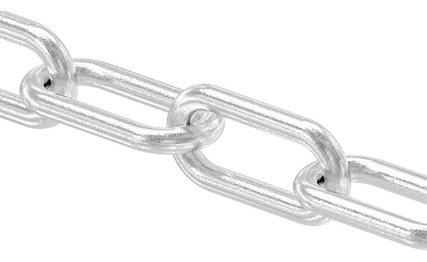 Langgliedrige Kette Edelstahl V4A Ø 8 mm DIN 763-88.11101200008