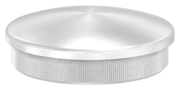 Rohrstopfen für Ø 48,3x2,0 mm leicht gewölbt zum Einschlagen | V2A
