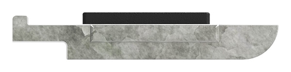 1 Sicherungsboden zu Glasklemme 45x45x26 mm AbZ Zink-10-3013.3ABZ