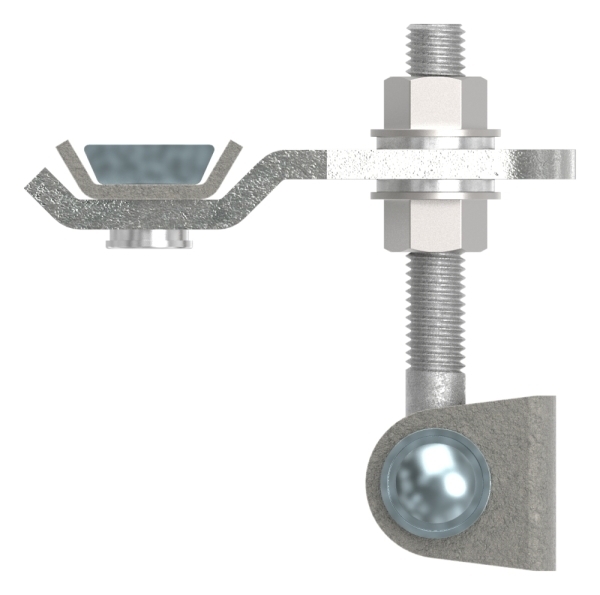Torband Stahl verzinkt M12 4-fach verstellbar 180° Oeffnung 100 kg Tragkraft-88-11172.M12