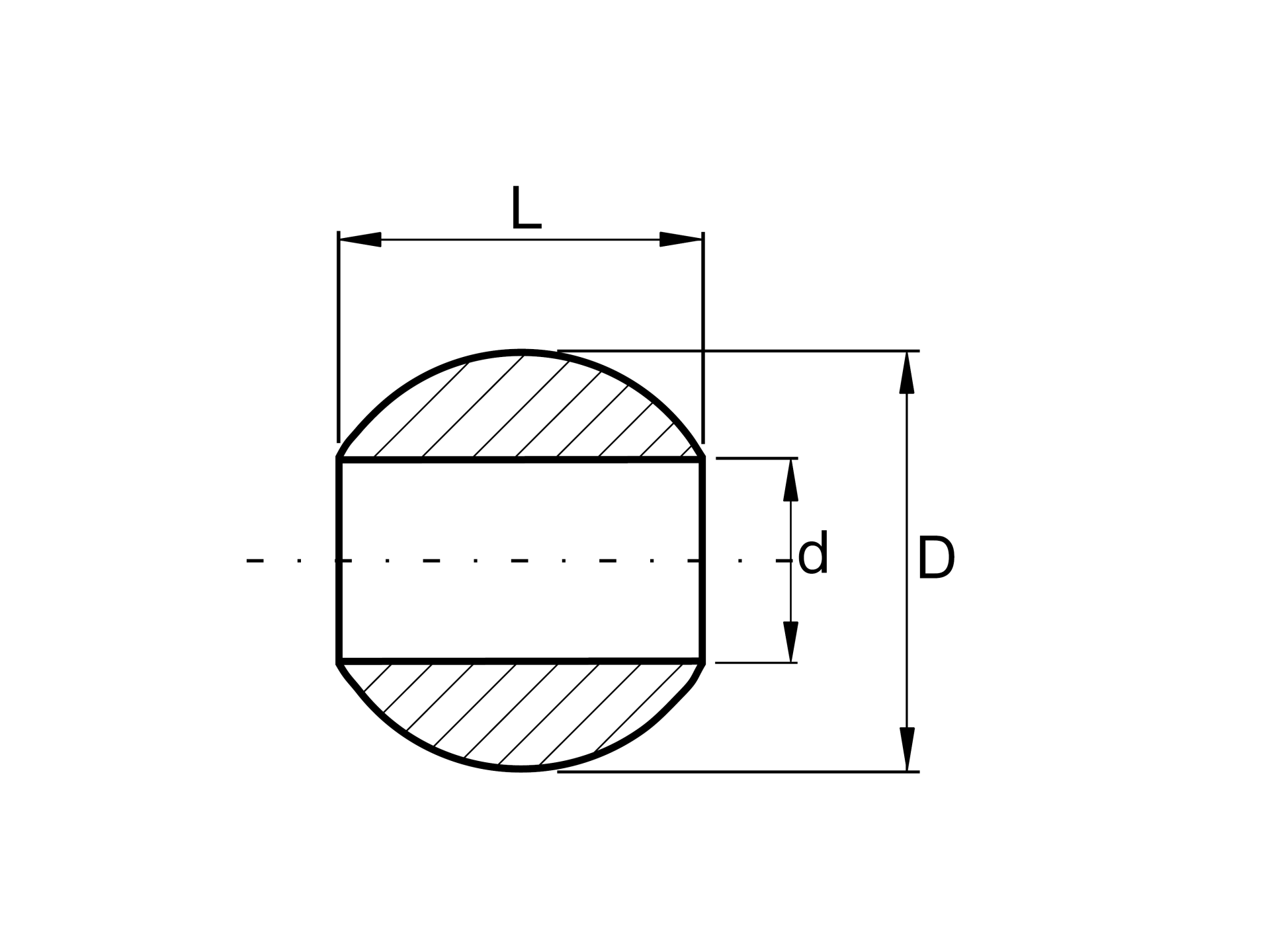 Endkappe Edelstahl AISI 304 fuer Fuellstab d12 L 22 D 25 mm geschliffen-89-11A02242512-A.4