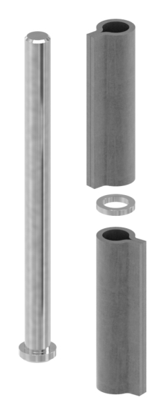 Anschweissband Stahl 2-teilig Tragkraft 450 kg-30-3934.8