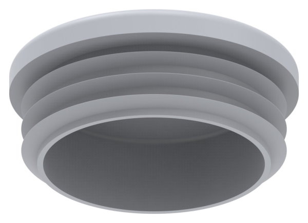 Kunststoffkappe für Rundrohr 48,3mm