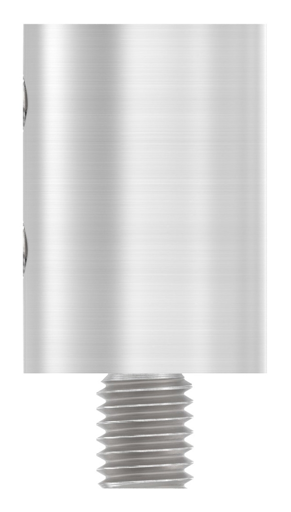 Steckstueck V2A M8 Gewinde mit 2 Madenschrauben-11-2068.4