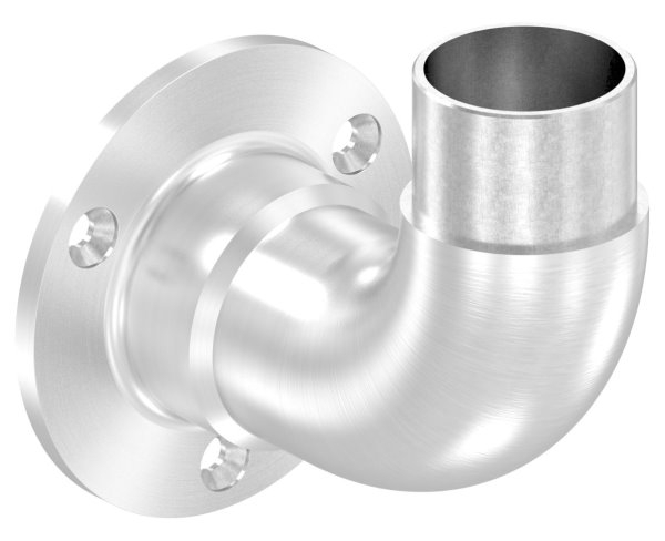 Wandhalter 90°  für Rohr 42,4 x 2,0 mm | V2A