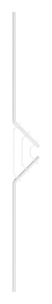 Designstab Edelstahl V2A Ø 12 mm L = 1000 mm geschliffen Korn 240-88-1156307.240