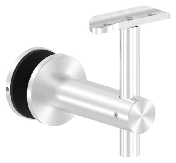 Handlaufhalter für Glas mit Halteplatte 42,4 mm V2A
