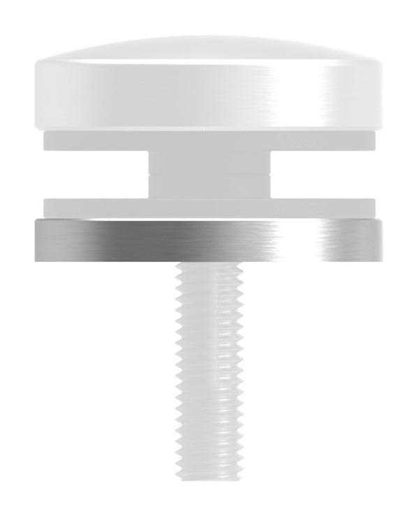 Glas-Punkthalter Unterteil Ø 40 mm + 5 mm Höhe V2A