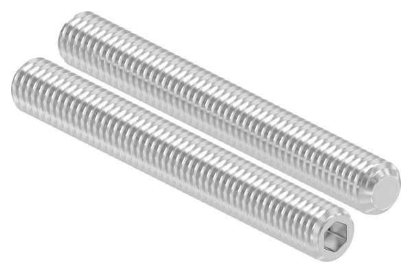 Gewindestift M6 x 50, A2, DIN 913 / ISO 4026