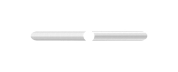 Zierstab Edelstahl V2A Ø 12 mm Laenge 1000 mm mit 2 Quadraten-88-1156149-240.D