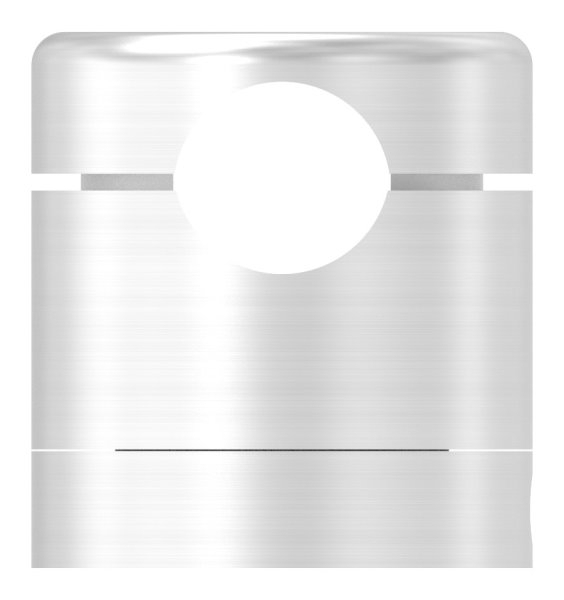 BRENK-fix® Grundhalter fuer Staebe Ø 12mm- ALU-88-11BR-R12M8.ALU