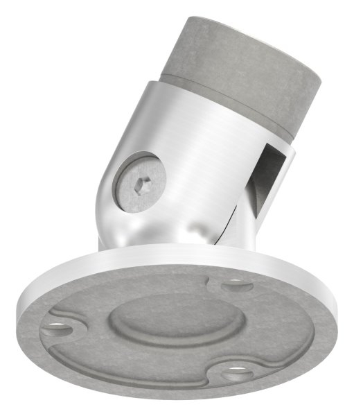 Wandhalter flexibel für Rundrohr Ø 42,4x2,0 mm | V4A