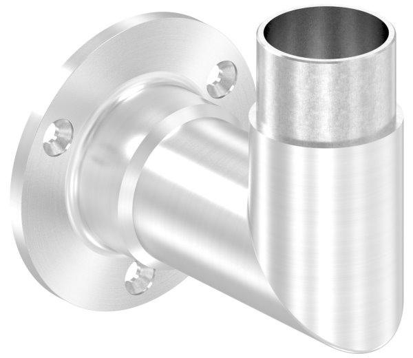 Wandhalter 90°  für Rohr 42,4 x 2,0 mm | V2A