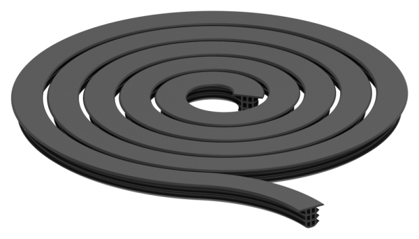Zwischendichtung für Gläser, L=3000mm