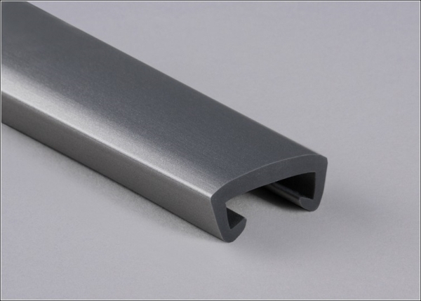 Kunststoffhandlauf Kunststoff fuer 40 x 8 mm graualuminium 25 m Rolle-88-11C408.019
