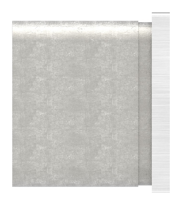 Endkappe - flache Ausfuehrung - fuer Quadrat-Nutrohr- 40x40x1-5 mm - V2A-12-2304.4