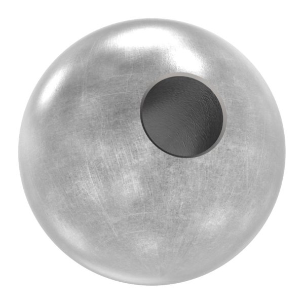 Annietkugel - Ø 16 mm Kopf - Ø 5 mm Bohrung - Stahl S235JR- roh-30-2722.8