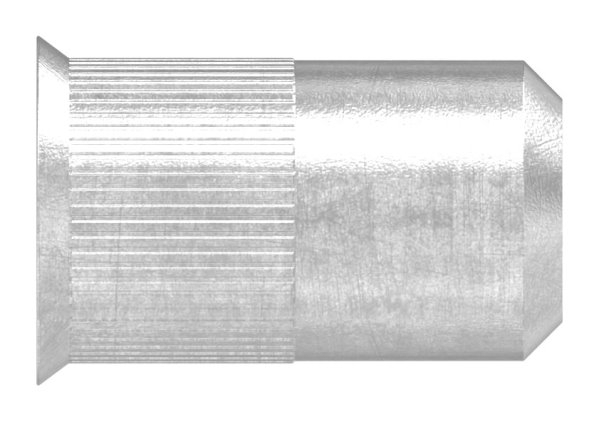 Blind-Einnietmutter, V2A, M5/Loch 7mm, VPE mit 250 Stück