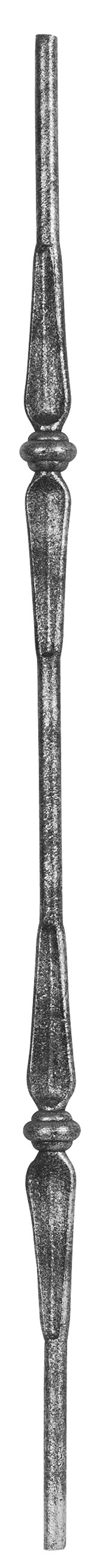 Zierstab | Länge: 900 mm | Material: Ø14 mm glatt | Stahl S235JR, roh