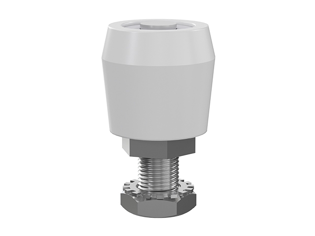 Bodenfuehrungsrolle Schiebetor MEA verzinkt Ø 32 mm 10336231-60-0003.10