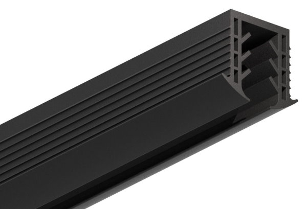 Keildichtung Glas 10,00 – 13,52mm, für Nut 27 x 30mm, Länge 3m, EPDM