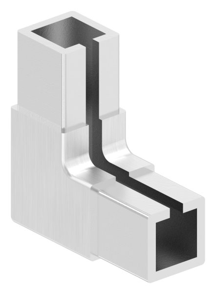 Eckverbinder für Klemmprofil 20 x 20 x 1,25 mm