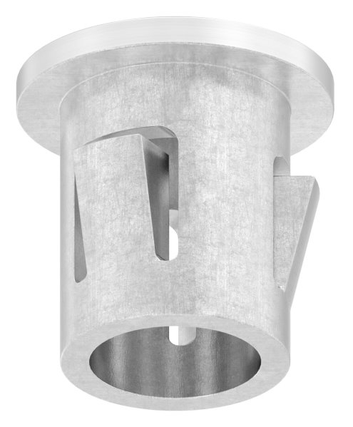 Rohrstopfen fuer Ø 16-0x1-0-2-0 mm leicht gewoelbt zum Einschlagen  V4A-11-4101.1
