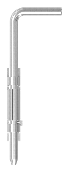 Bodenschieber - Torriegel - Laenge- 300 mm - V2A - zum Anschrauben-30-3861.4