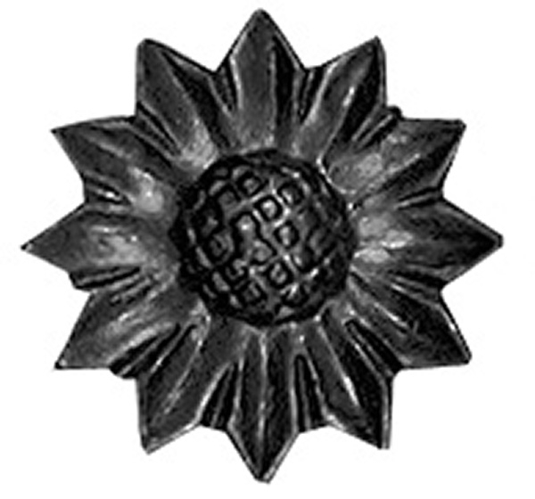 Rosette / Zierteil |  Ø 68x4 mm | Stahl (Roh) S235JR