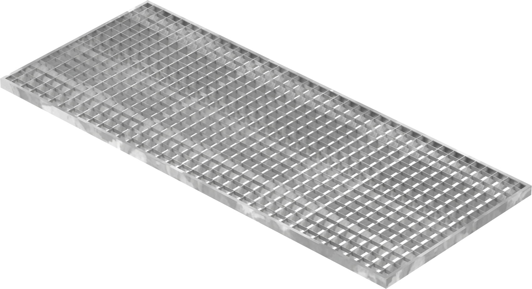 Lichtschachtrost Baunormrost - Masse-  490x790x25 mm 30-30 mm - aus S235JR -St37-2- im Vollbad feuerverzinkt-23-49793025.7