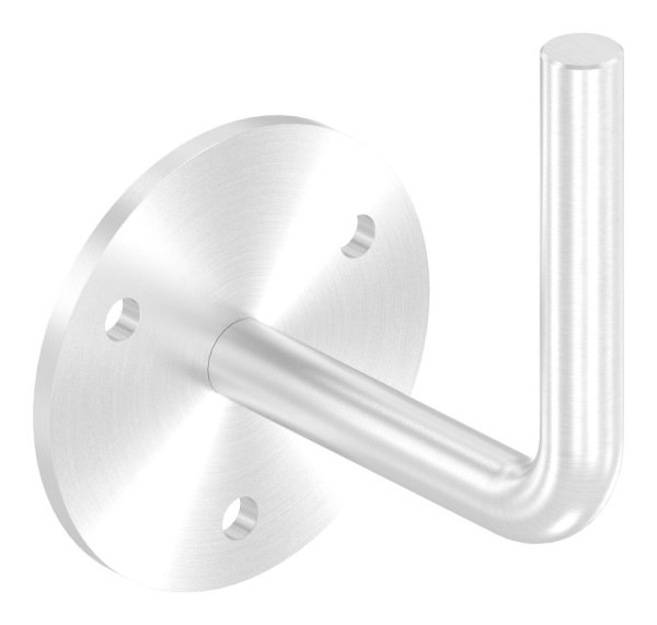 Handlaufhalter mit Ronde 70x4 mm zum Anschweissen V2A-11-2028.4