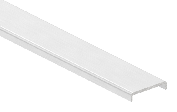 Kantenschutz EXTRA SLIM- fuer Glas 24-00 - 25-52mm- L=3m- Aluminium E4-EV1-88-1180584-ALU.3M