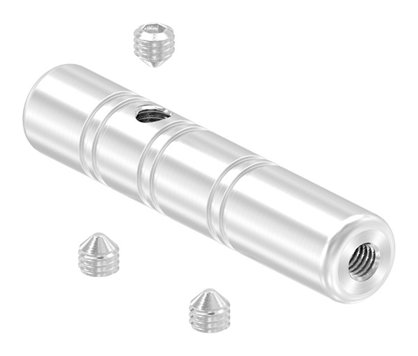 Gewindeterminal zur Selbstmontage | Für Seil Ø 6 mm | mit Innengewinde | V2A