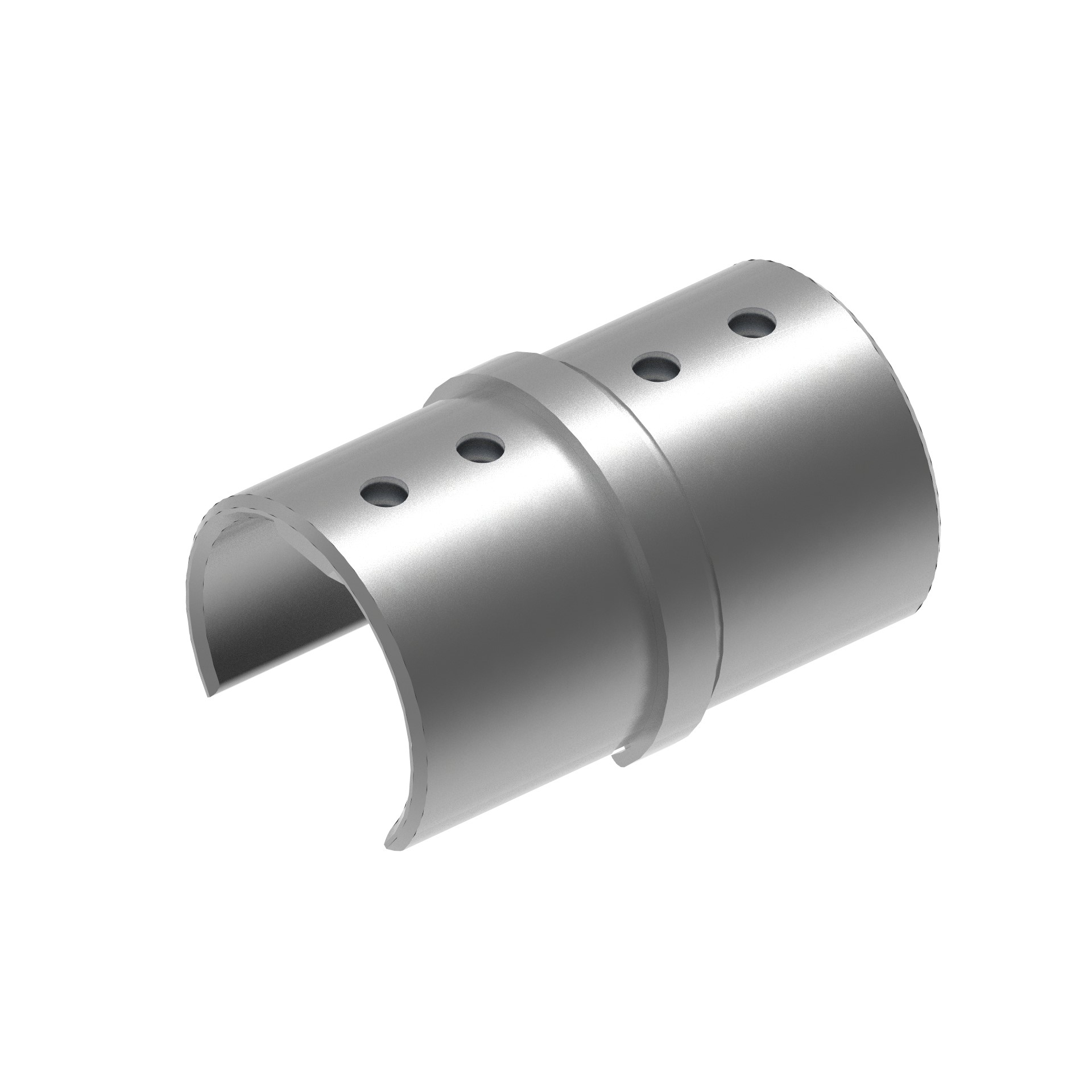Handlaufkupplung Edelstahl AISI 316 D 42-4x1-5 mm fuer Glas geschliffen-89-11A146790042-A.4