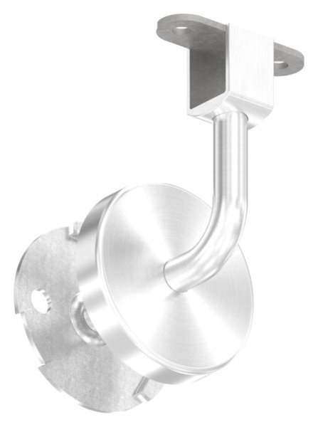 Handlaufhalter V2A fuer Nut 24x24 mm verschweisst fuer LED-Rohr-88-11LED-NU-HH.240