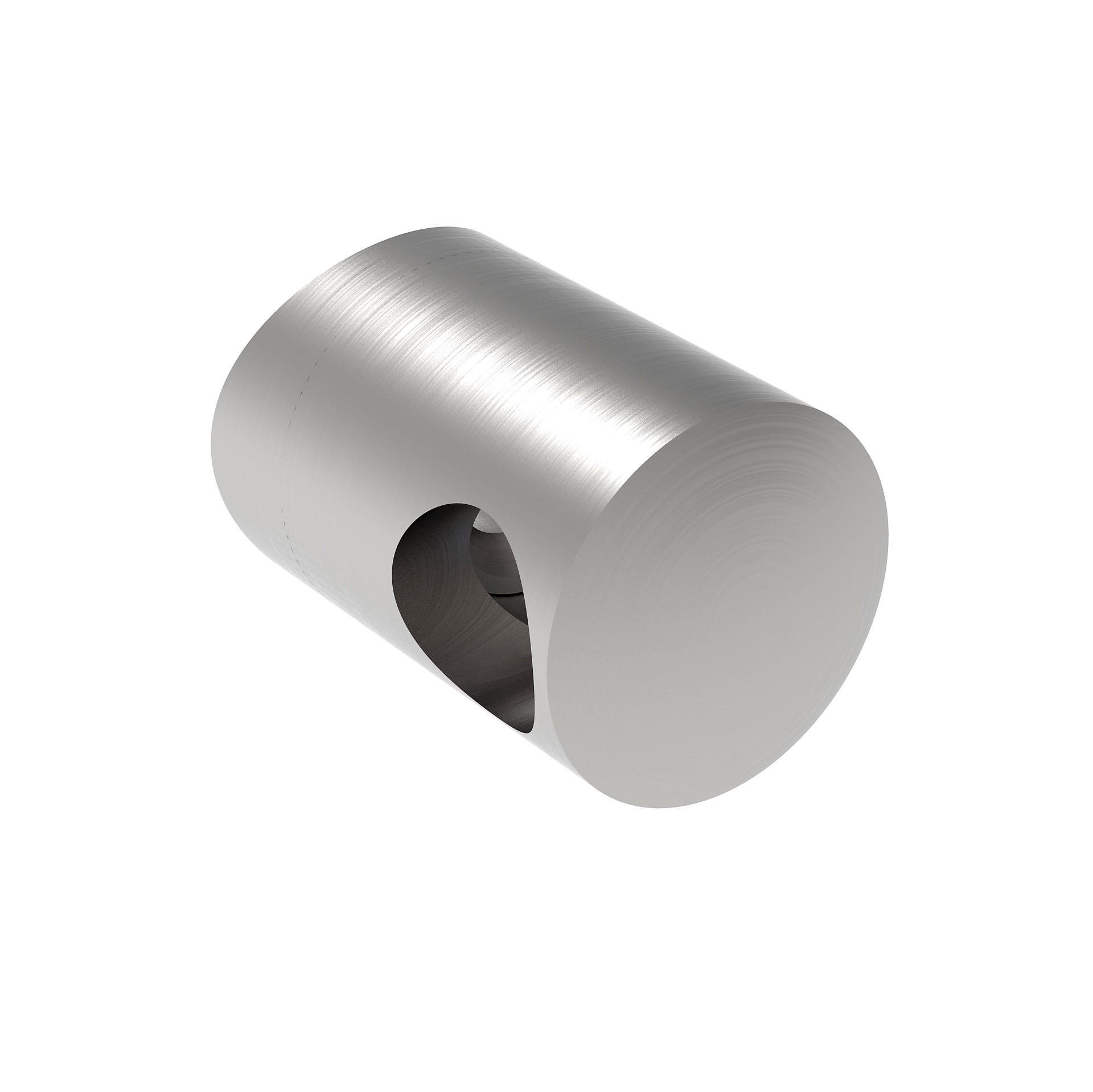 Fuellstabhalter Edelstahl AISI 304 fuer Stab Ø 12 mm Pfosten Ø 33-7 mm neigbar-89-11A0830033-A.4