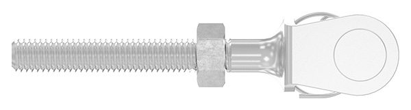 Gabelterminal Edelstahl V4A Aussengewinde M8 rechts-88.11100058008