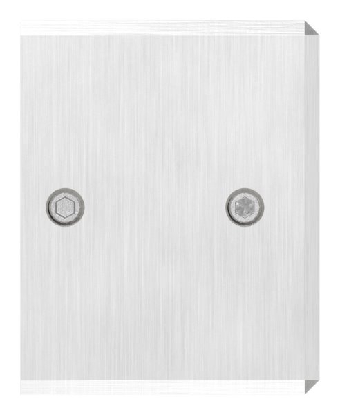 Wandbefestigung Edelstahl V4A fuer Quadratnutrohr 40 x 40 mm links-88-1160397-V4A.L
