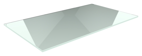 Eleganza canopy Glas- 2000x800mm VSG aus 2x8mm TVG mit 1-52mm PVB-88-11VDE-G17P.2000X800