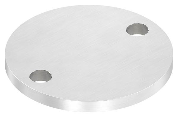 Ankerplatte | Maße: 100x8 mm | Längsschliff | V2A