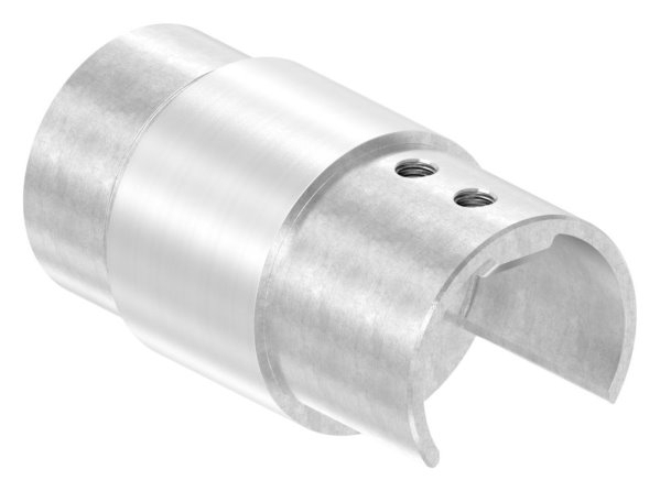 Rohrverbinder Edelstahl V4A fuer Nutrohr Ø 42-4x1-5 mm auf Rohr Ø 42-4x2-0 mm-88-1160344.V4A
