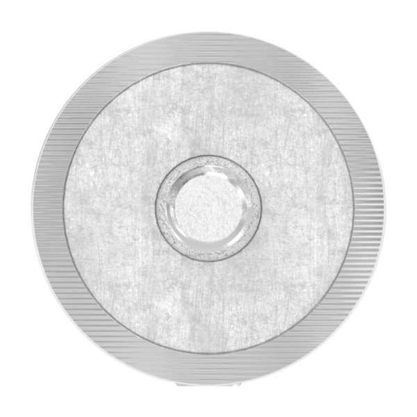 Querstabhalter V4A Edelstahl – Stossverbinder mit Bohrung Ø 12-5 mm fuer Anschluss 42-4 mm inkl- Schraube M6 -Handlaufhalter-Buegel Befestigung-88-1150535-V4A.42