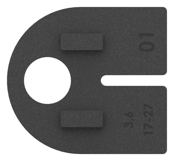 1 Paar Gummis zu Glasklemme 63x45x30 mm AbZ für 10,76 mm Glas VSG