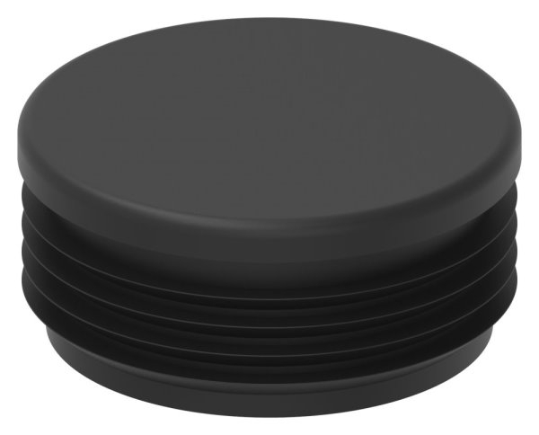Einsteckkappe Kunststoff fuer Rohr Ø 60-3 mm schwarz-88-11177.60