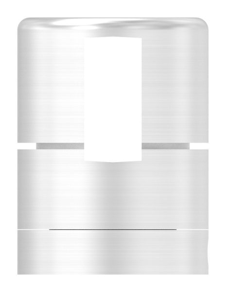 BRENK-fix® Grundhalter für Flachstäbe 20 x 8mm, ALU