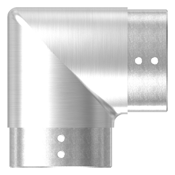 Verlaufsecke 90° - fuer Oval-Nutrohr- 80x40x1-5 mm - V2A-12-2302.5
