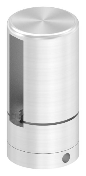 BRENK-fix® Grundhalter für Flachstäbe 40 x 8mm, V2A