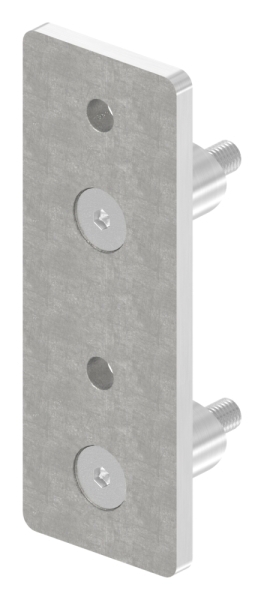 Wandbefestigung fuer Gelaenderpfosten Ø 42-4 mm - V2A-11-3050.4