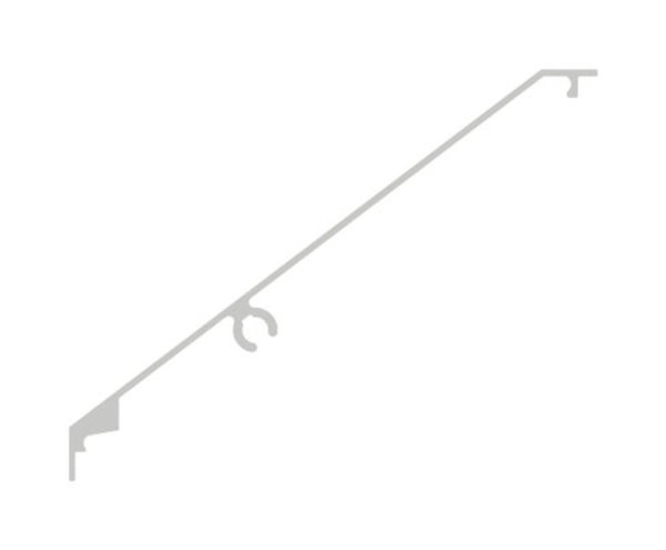 Abdeckung Aluminium L = 1805 mm fuer eleganza canopy eloxiert E4-EV1-88-11VDE-AB-1800.ALU