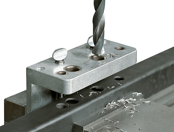 Bohrschablone Aluminium fuer 40 50 60mm Profile Locinox Schloesser Anschlaege-88-1156650.ALU